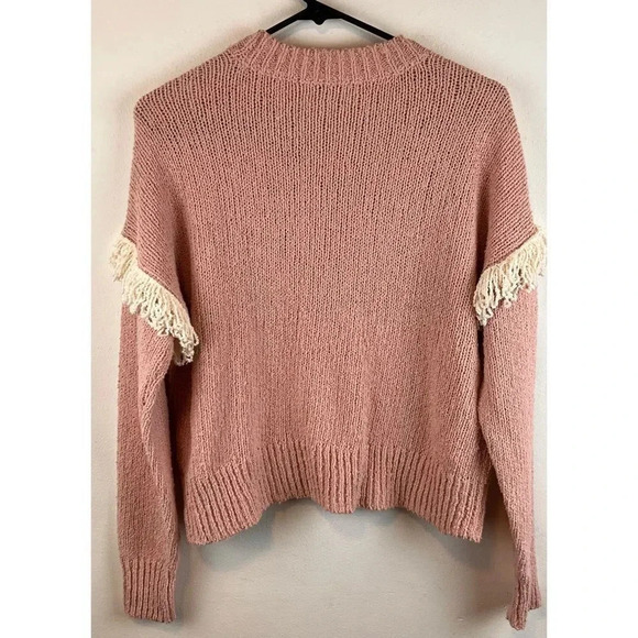 Madewell Montford Fringe Pullover Sweater XS New - Picture 11 of 15